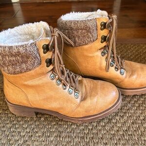 Cozy Tan Ankle Boots